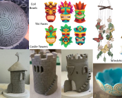 Summer 2022 Ceramic camp projects